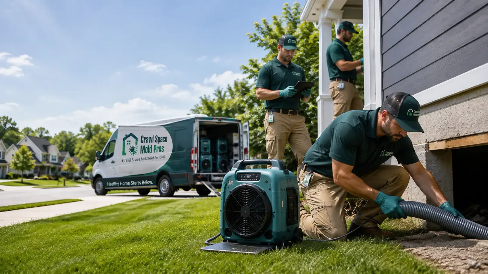 Crawl Space Mold Removal in Liberty, ME